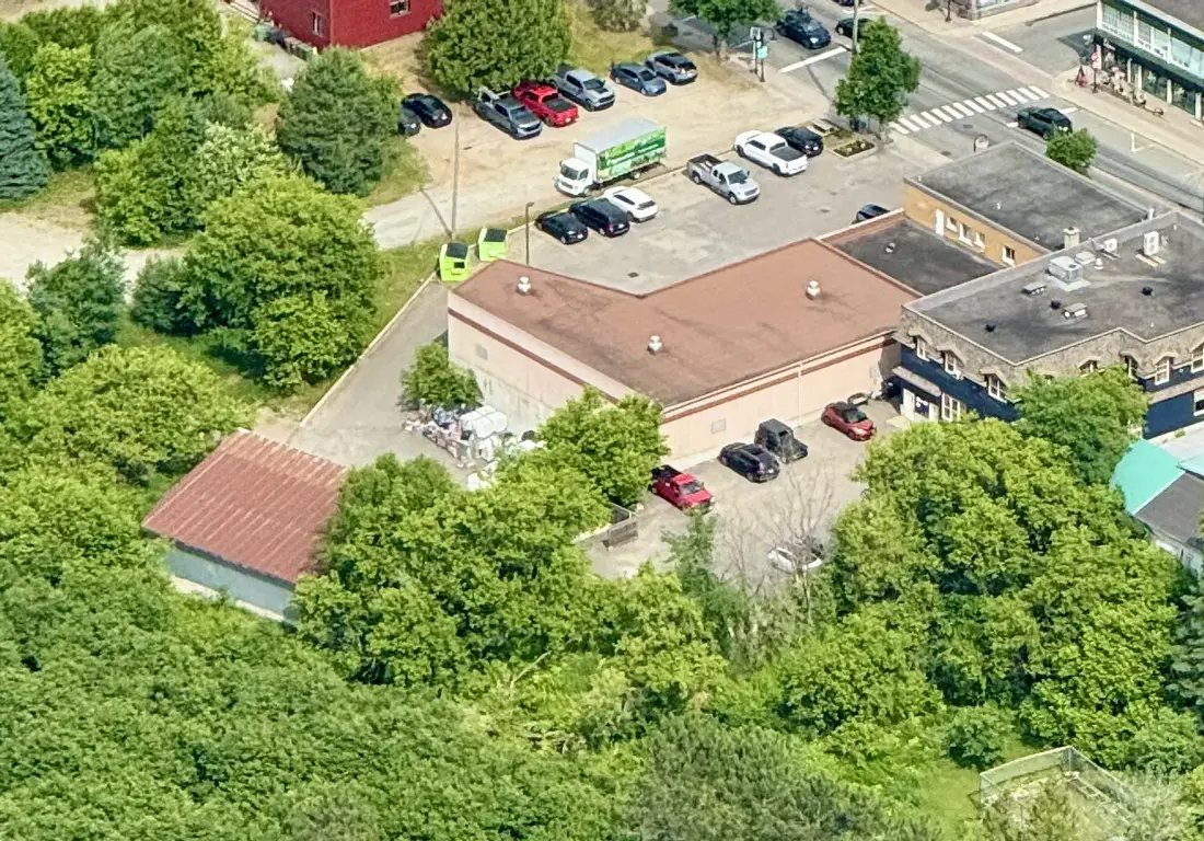 Vu aérienne de la Coop Fermes du Nord
